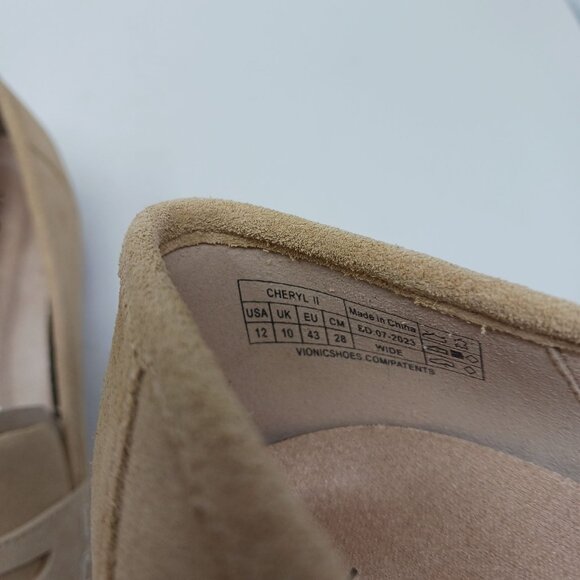 NEW Vionic Cheryl II Suede Loafers Size 12W Lug Sole Penny Loafers Corpcore - Picture 7 of 11